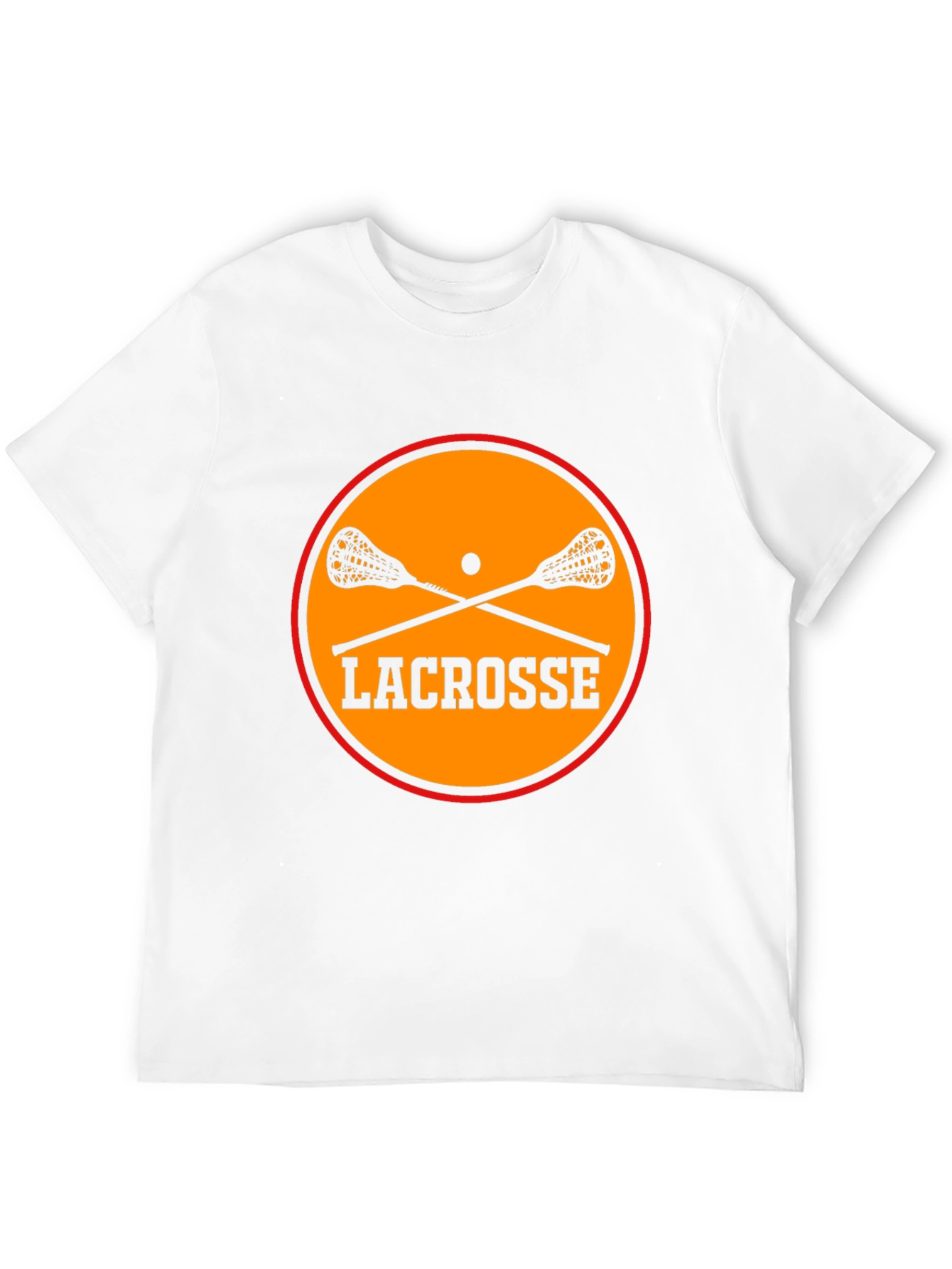 Lacrosse Graphic Tee - Black Cotton Blend