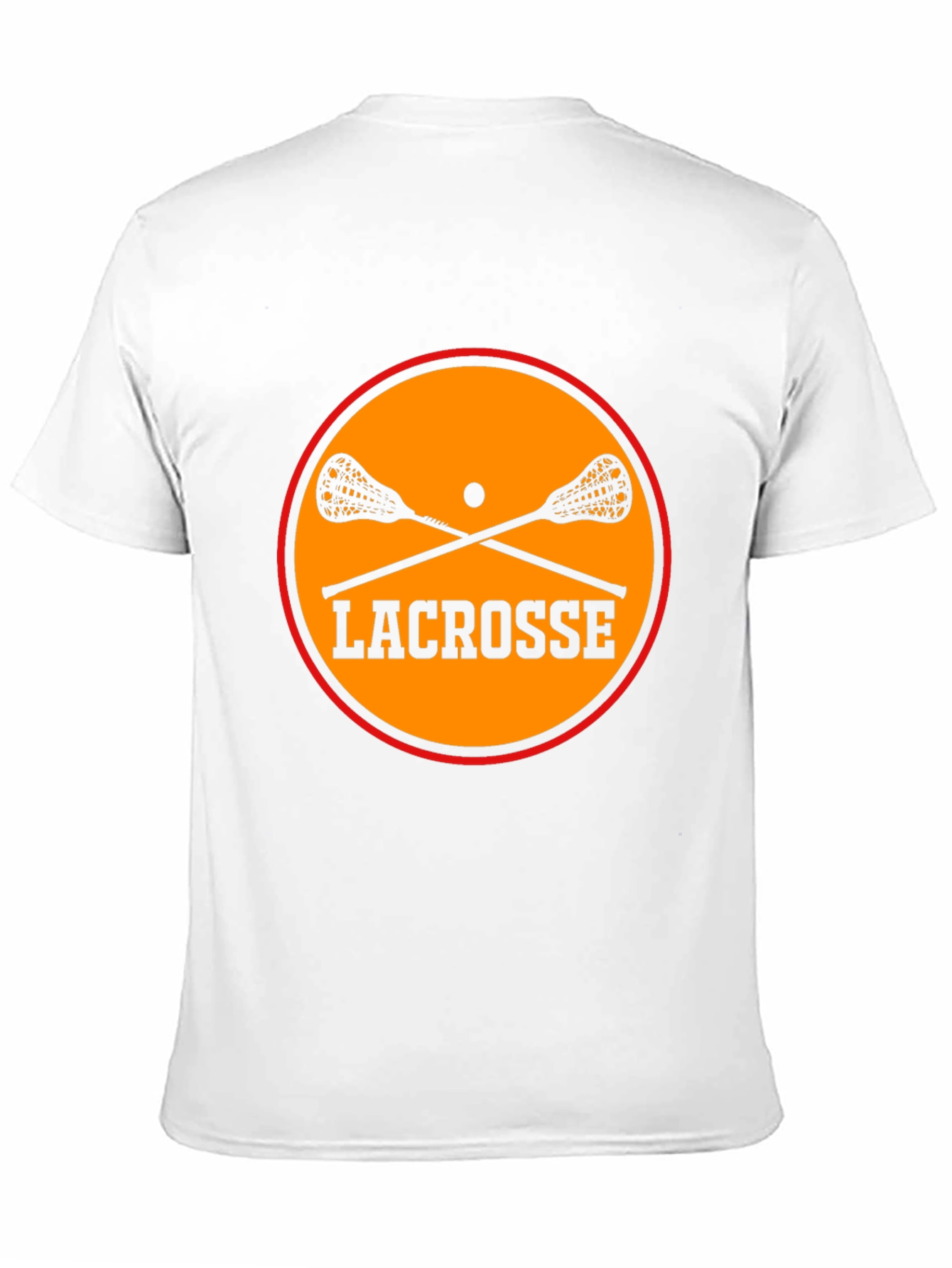 Lacrosse Graphic Tee - Black Cotton Blend