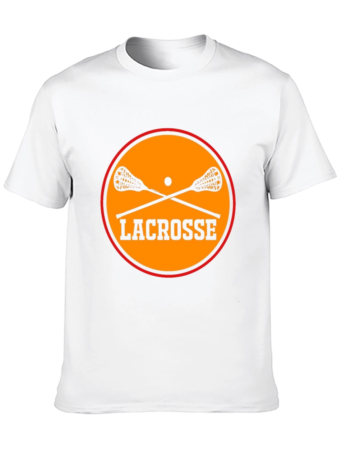 Lacrosse Graphic Tee - Black Cotton Blend