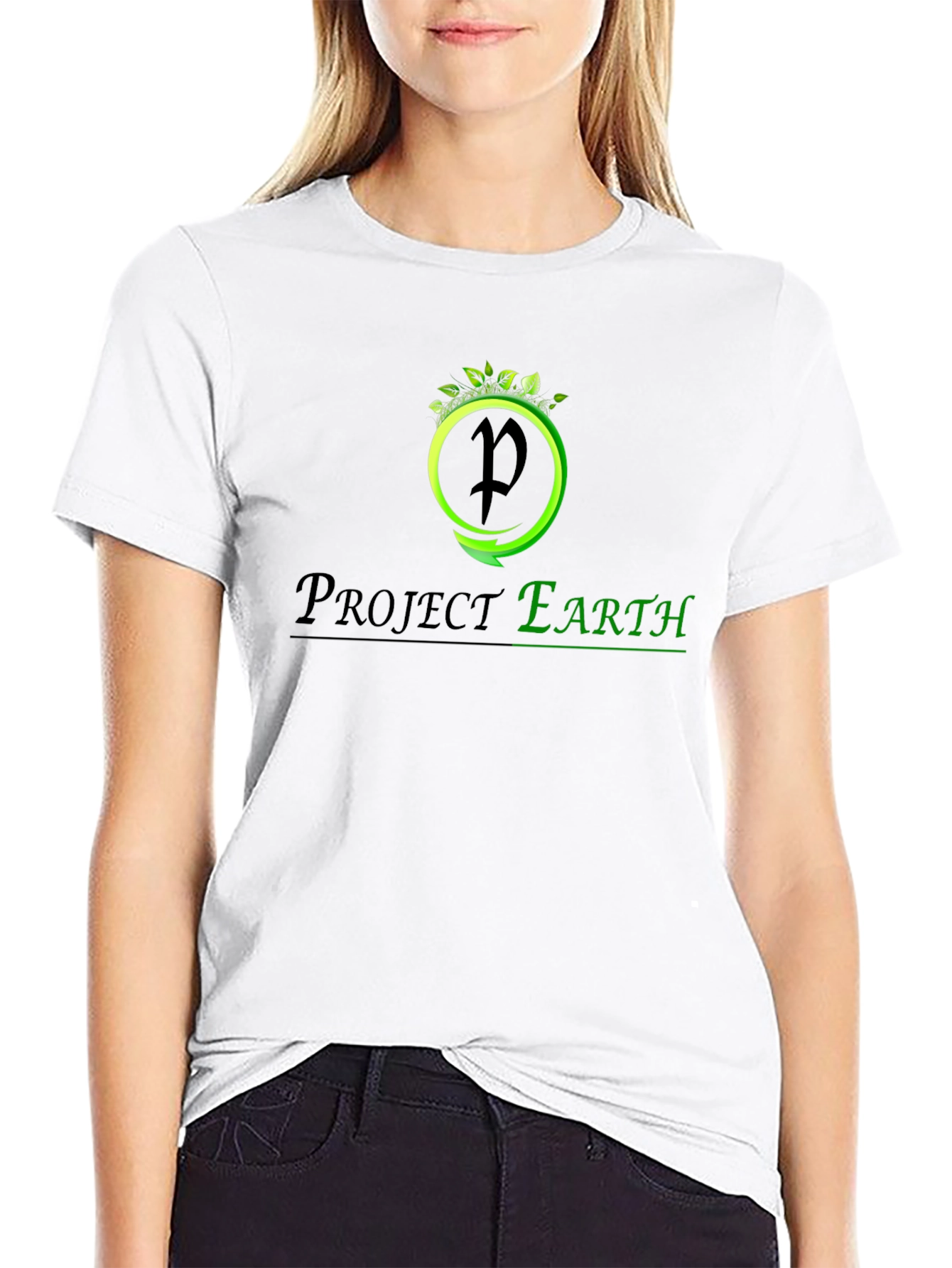Project Earth Black T-Shirt - Eco-Friendly Design