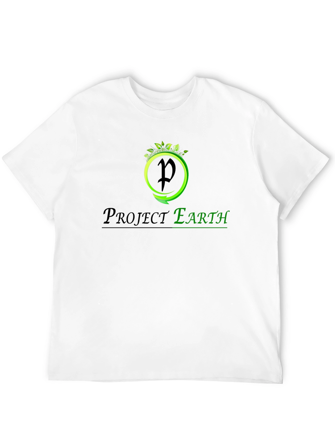 Project Earth Black T-Shirt - Eco-Friendly Design