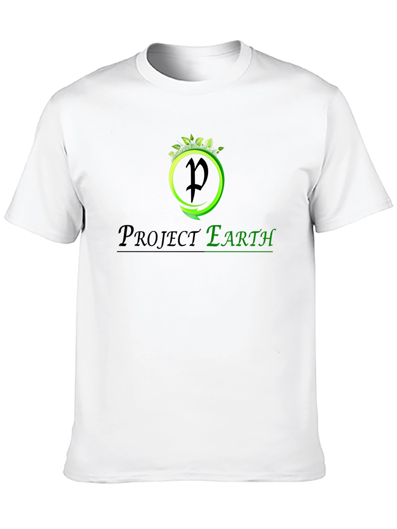 Project Earth Black T-Shirt - Eco-Friendly Design