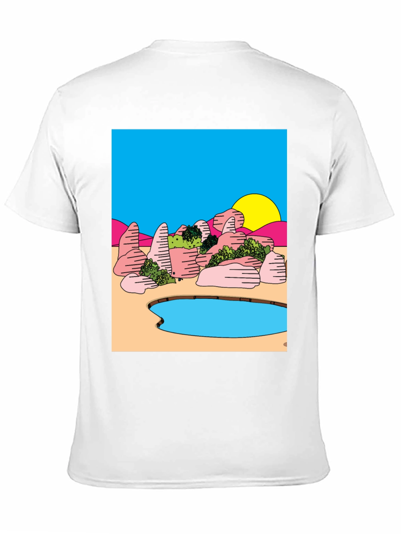 Surreal Landscape Graphic Tee
