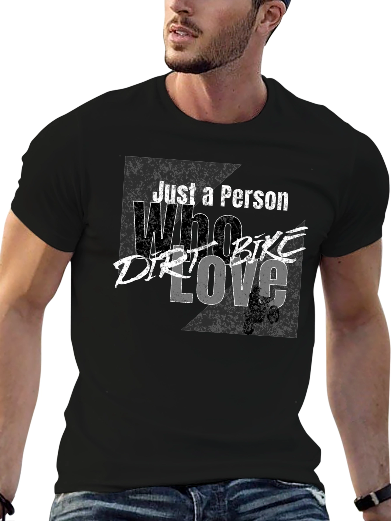 Dirt Bike Lover Graphic T-Shirt