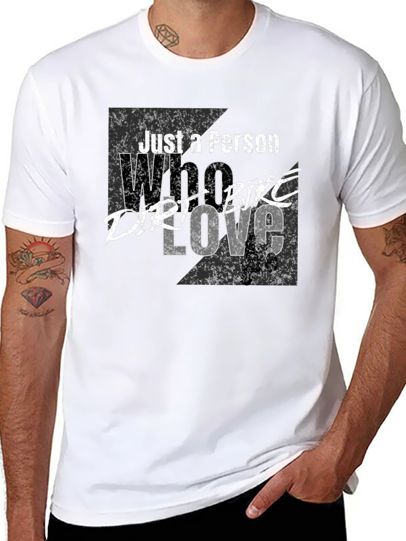 Dirt Bike Lover Graphic T-Shirt