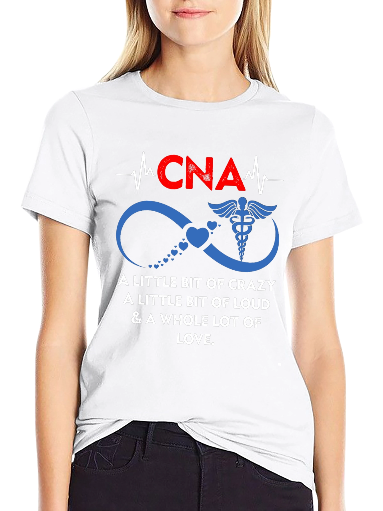 CNA Love T-Shirt - Crazy Loud Nurse Tee