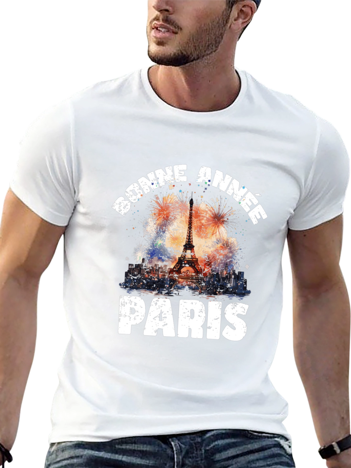 Bonne Annee Paris Graphic T-Shirt