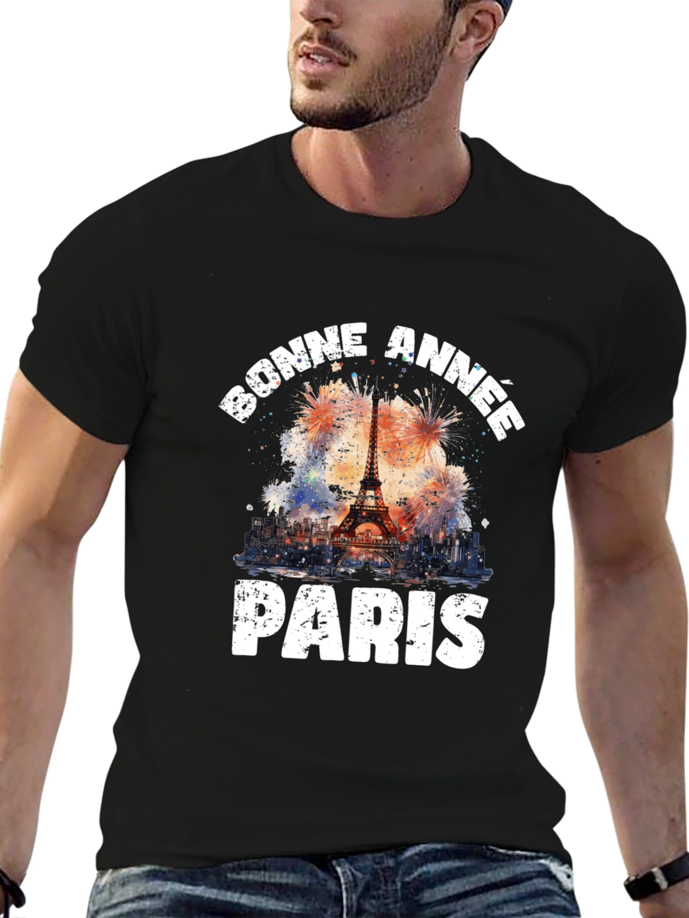 Bonne Annee Paris Graphic T-Shirt