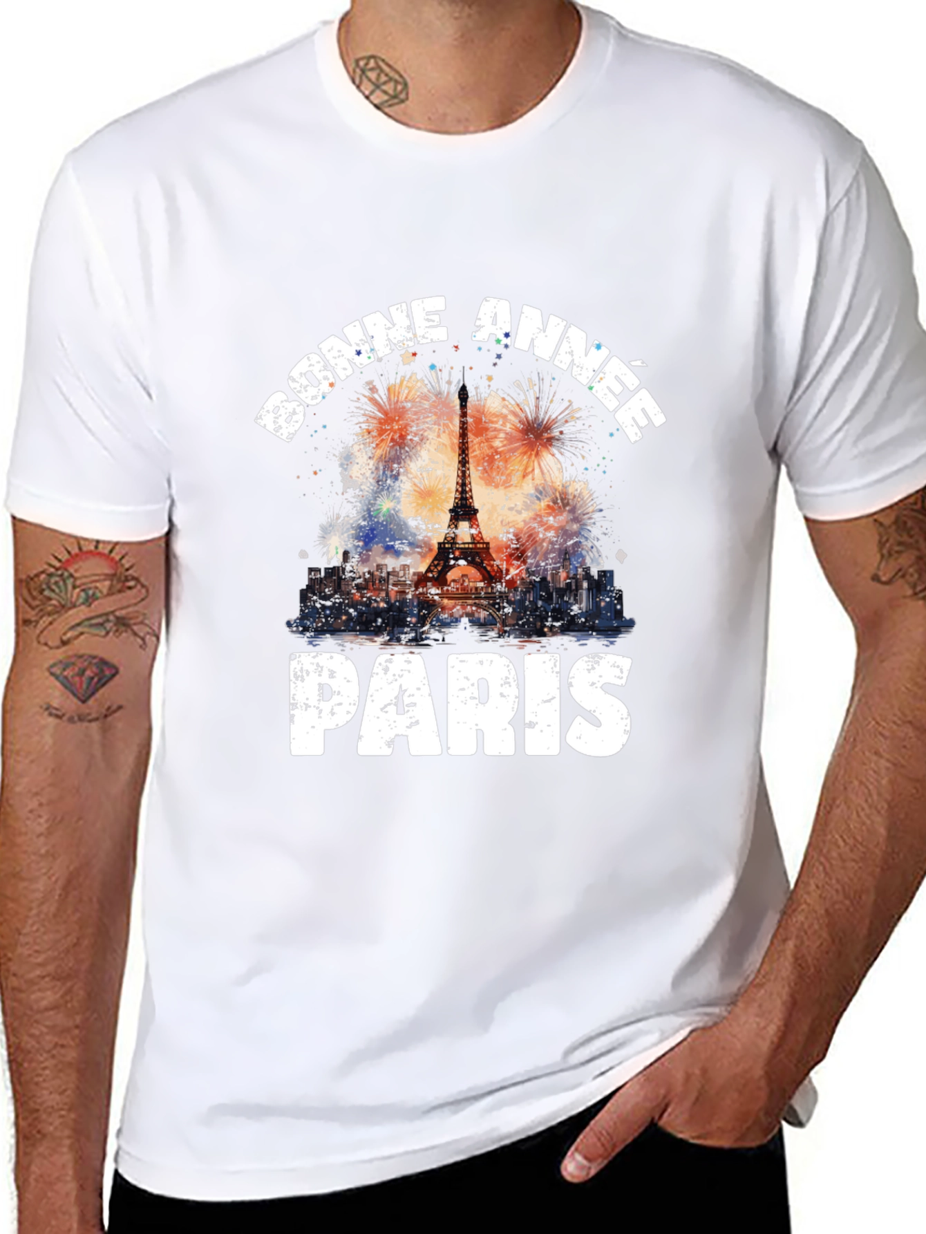 Bonne Annee Paris Graphic T-Shirt