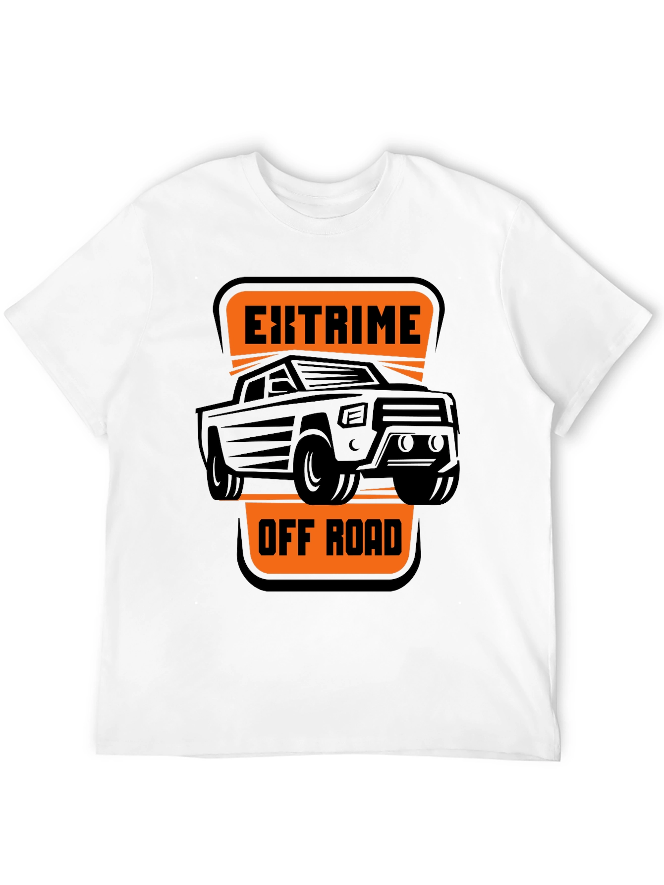 Extreme Off Road Black Graphic Tee