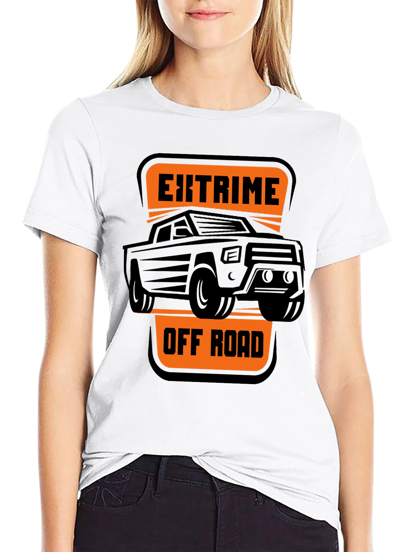 Extreme Off Road Black Graphic Tee