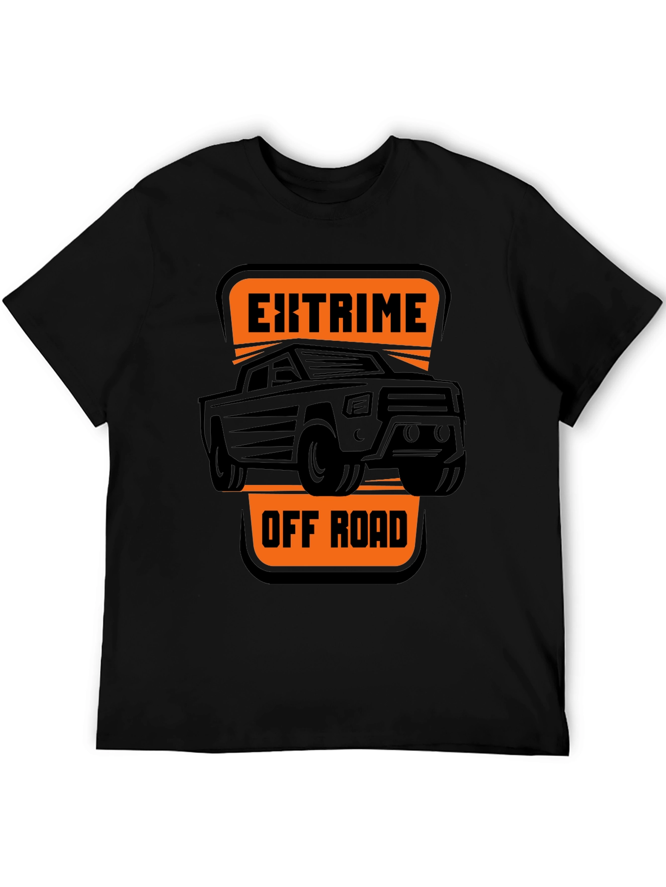 Extreme Off Road Black Graphic Tee