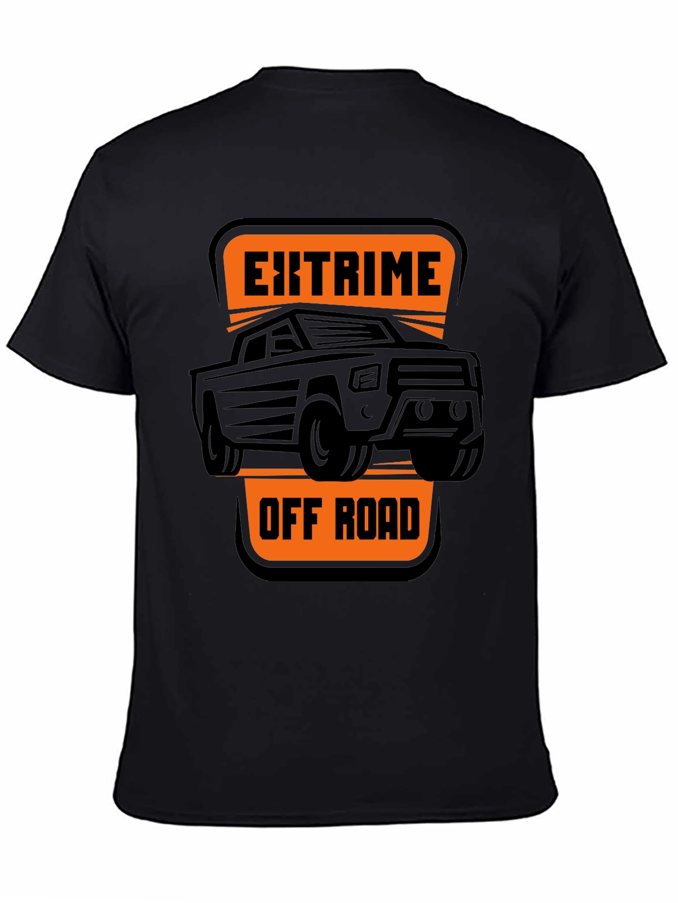 Extreme Off Road Black Graphic Tee