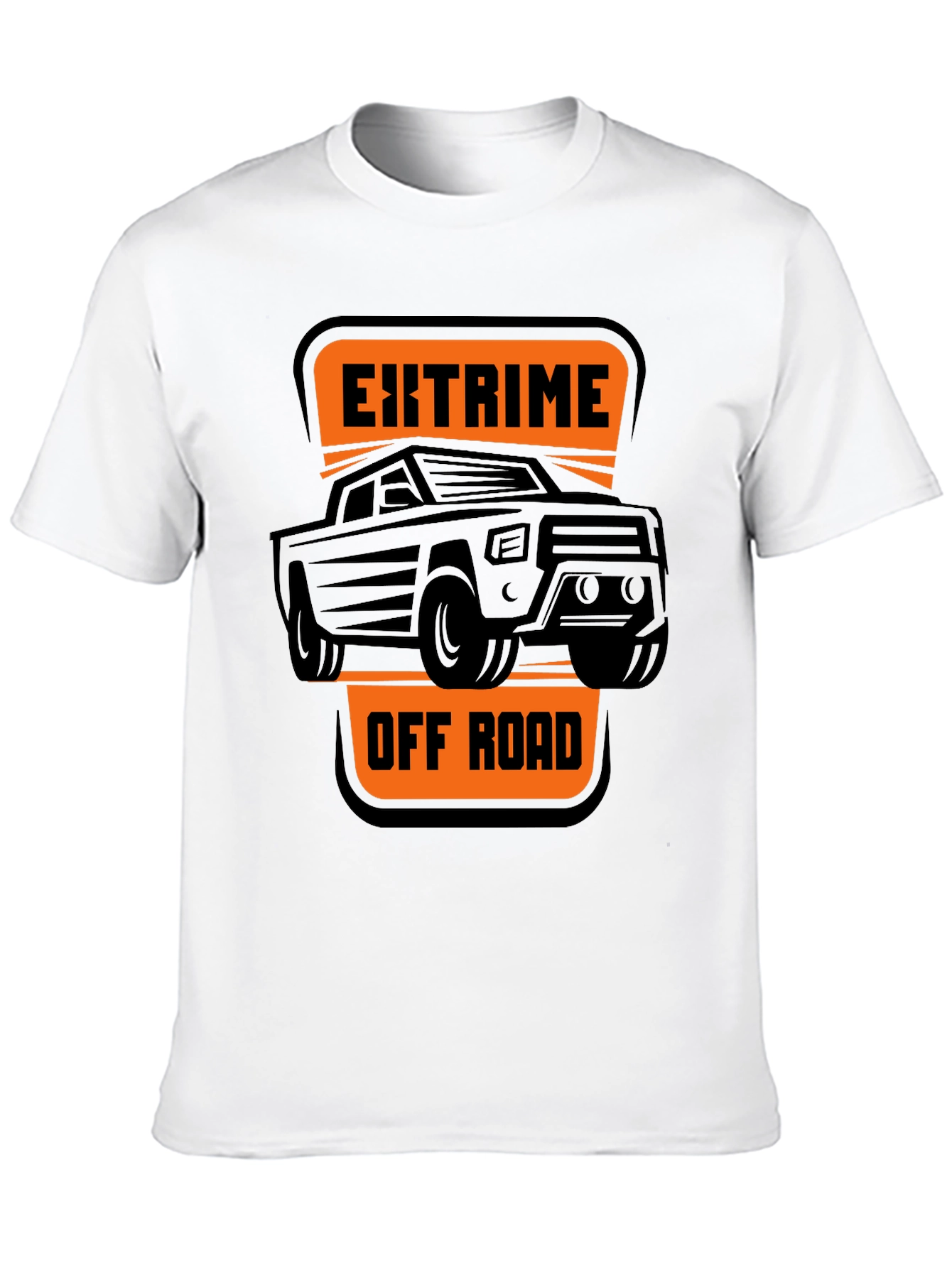 Extreme Off Road Black Graphic Tee