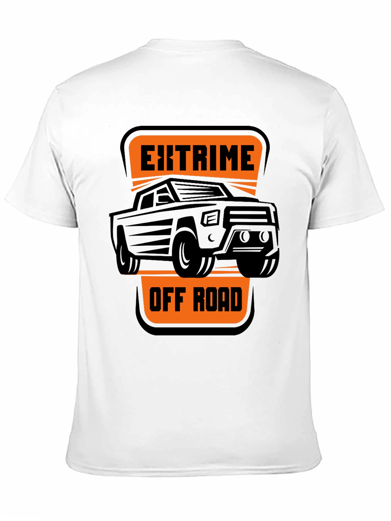 Extreme Off Road Black Graphic Tee