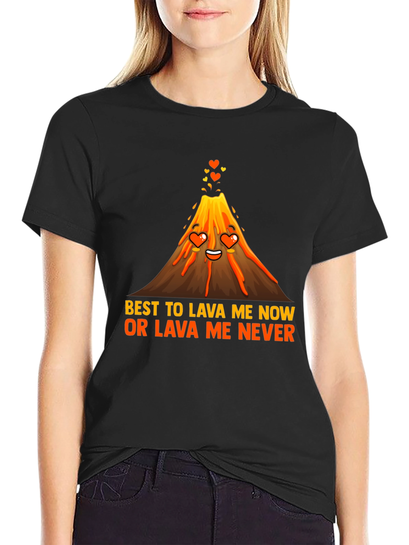 Lava Me Now T-Shirt - Funny Volcano Love Tee