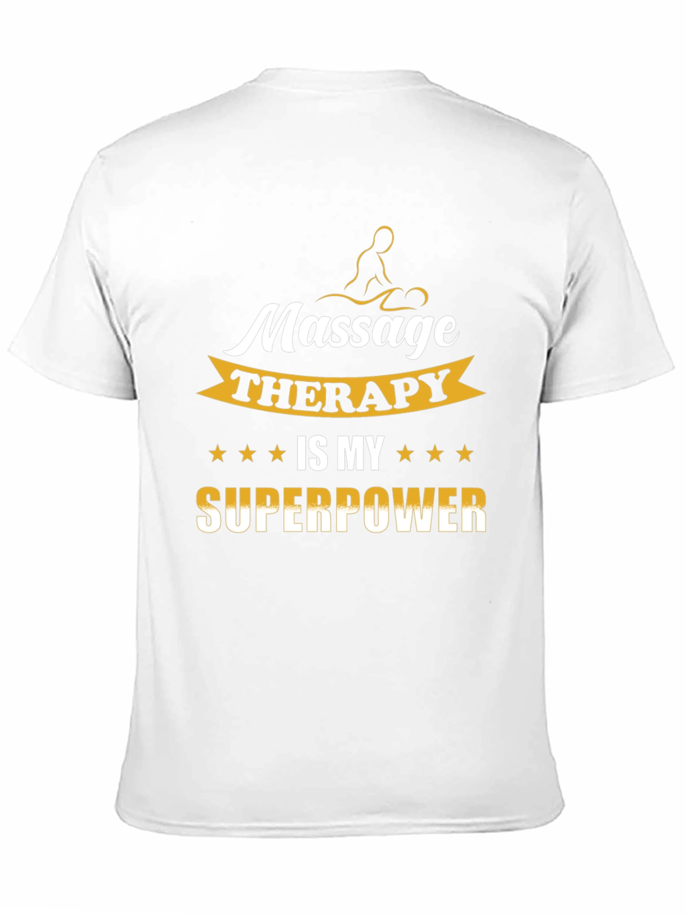 Massage Therapy Superpower Black T-Shirt