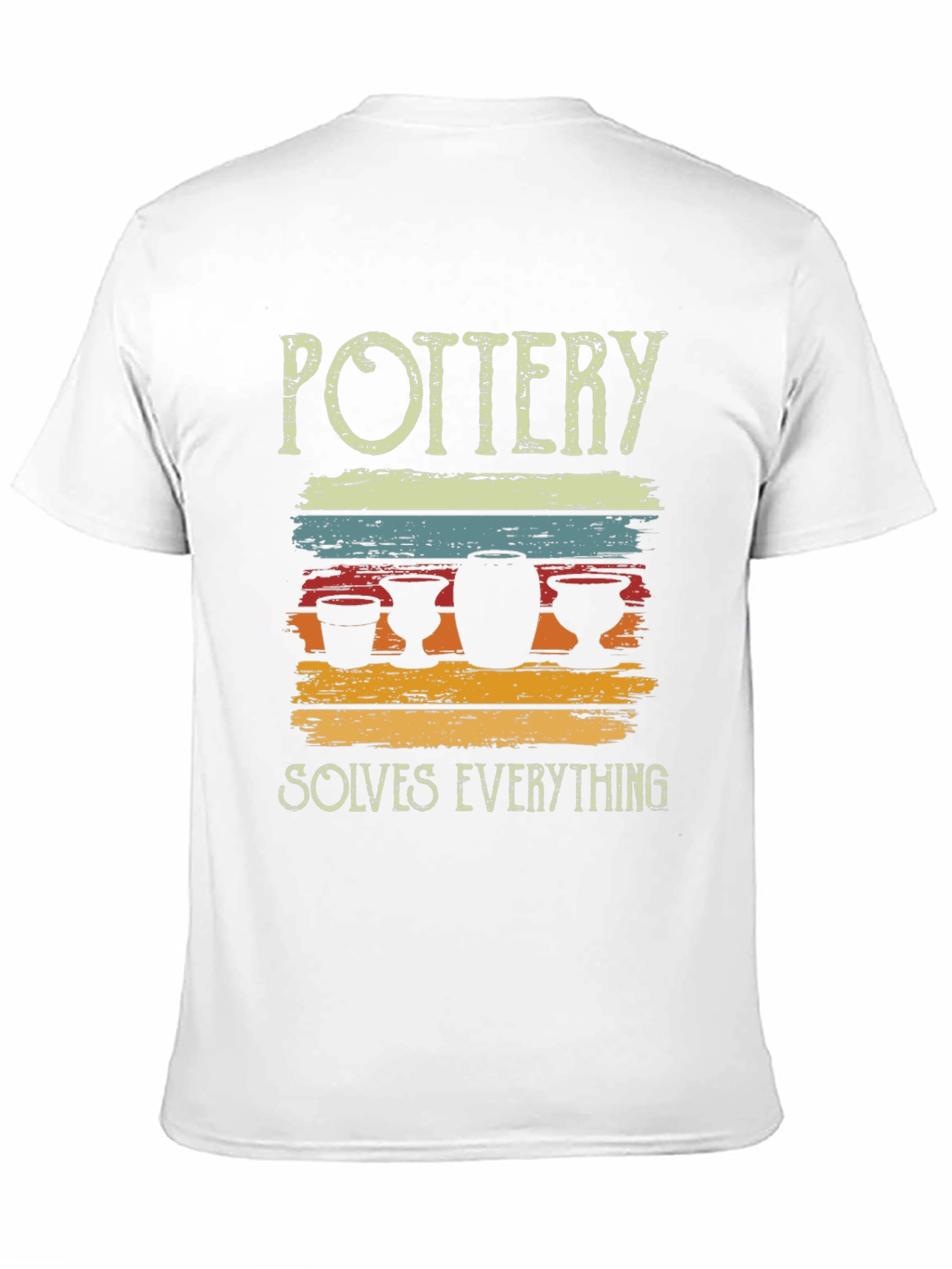 Pottery Solves Everything Graphic T-Shirt