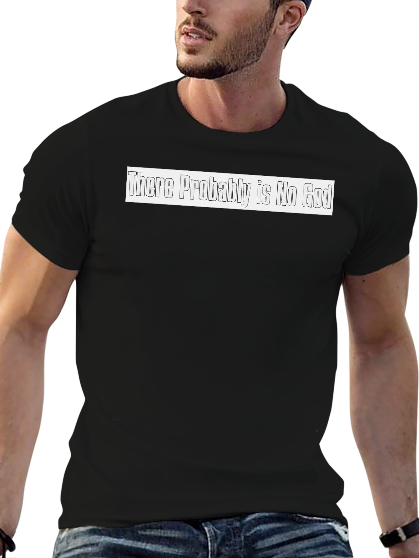 There Probably Is No God T-Shirt - Atheist Tee
