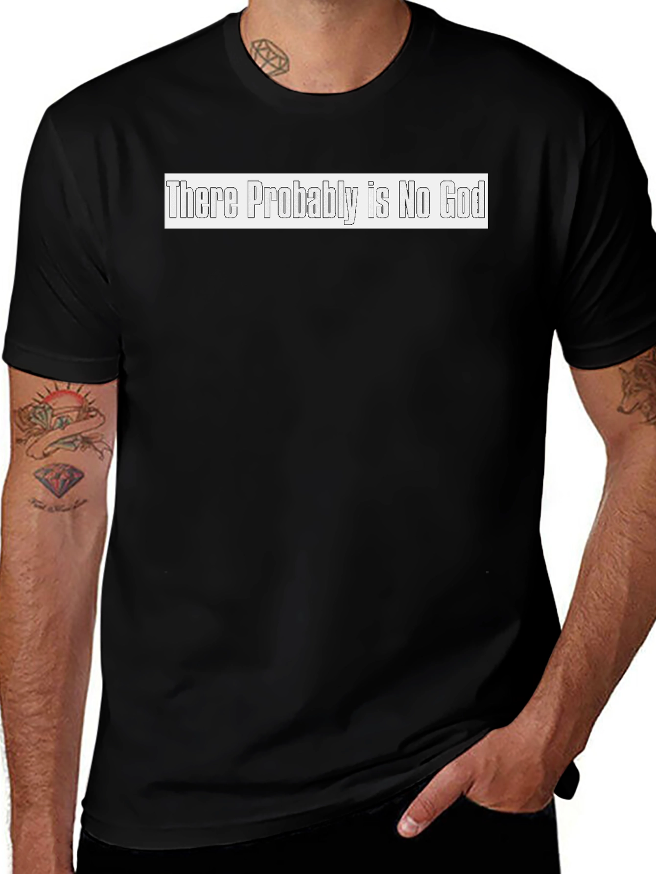 There Probably Is No God T-Shirt - Atheist Tee
