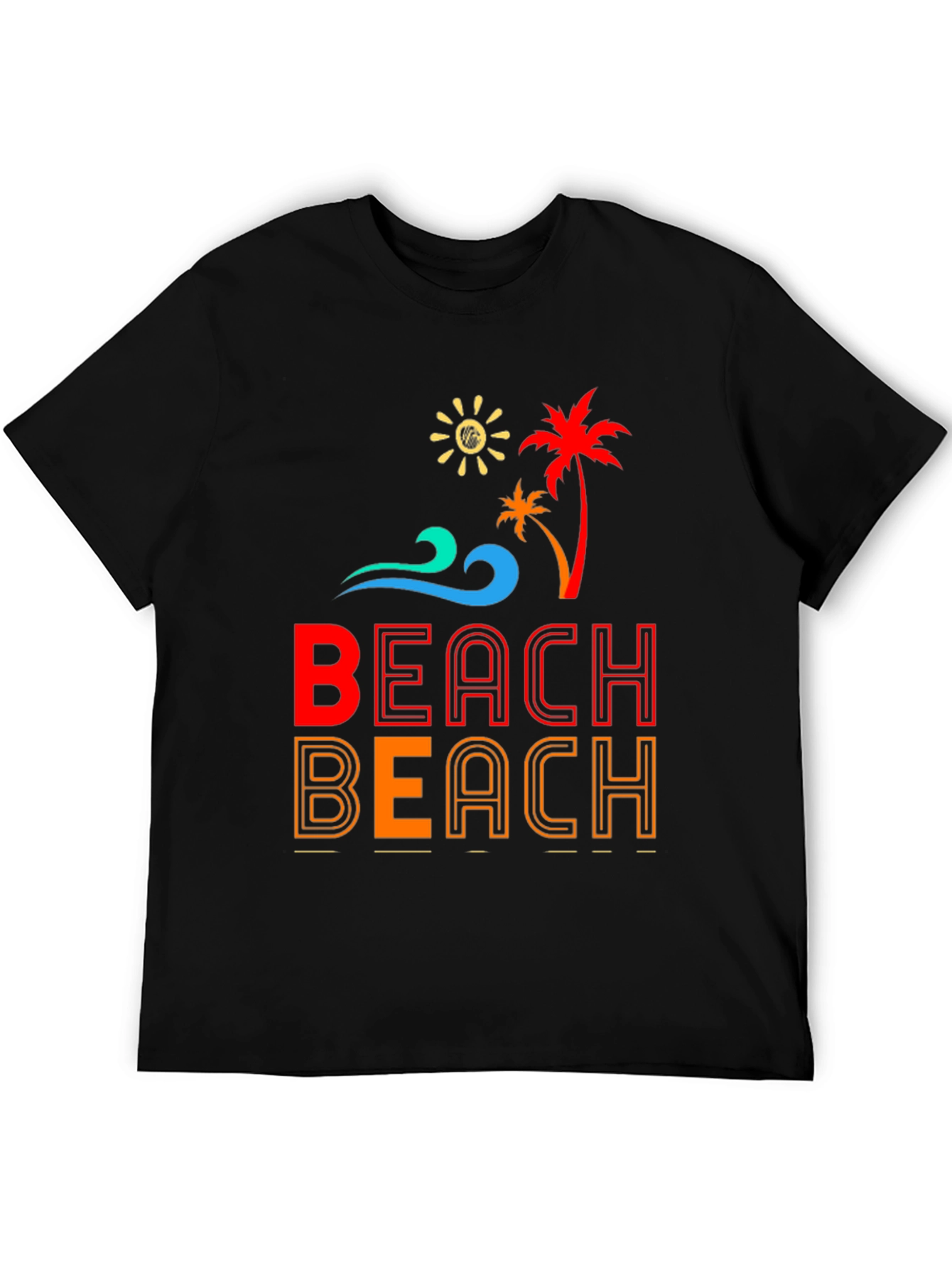 Retro Beach T-Shirt | Tropical Summer Vibes