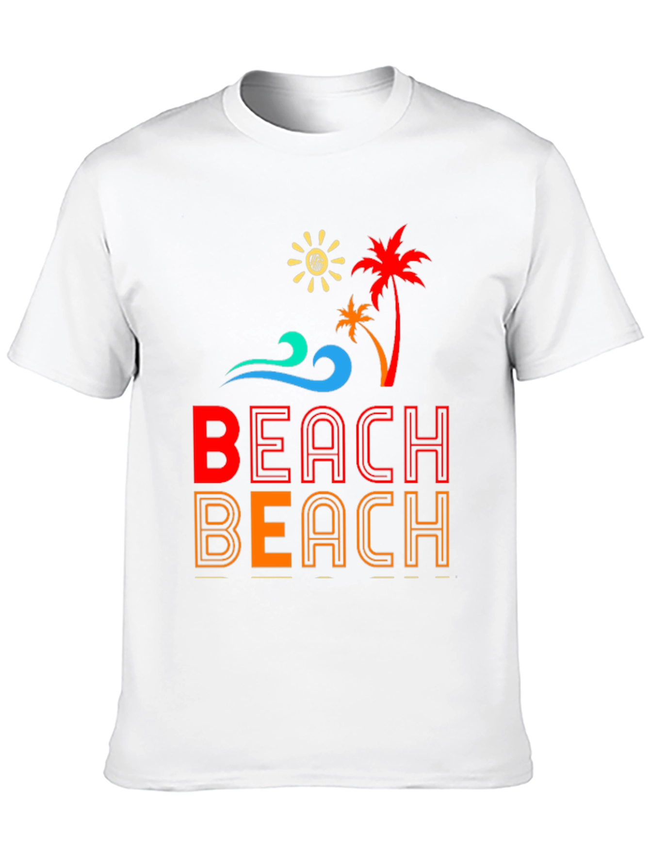 Retro Beach T-Shirt | Tropical Summer Vibes