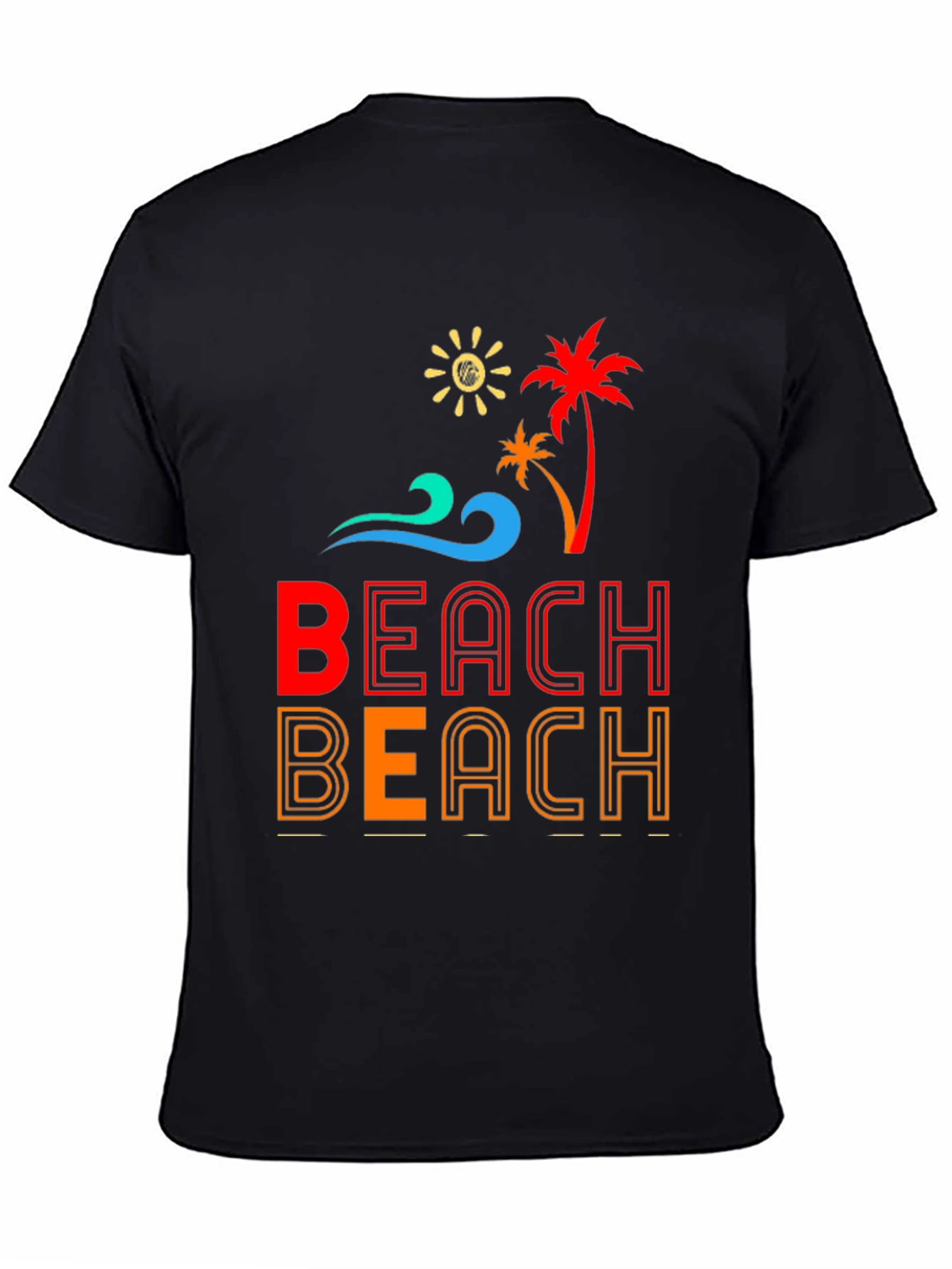 Retro Beach T-Shirt | Tropical Summer Vibes