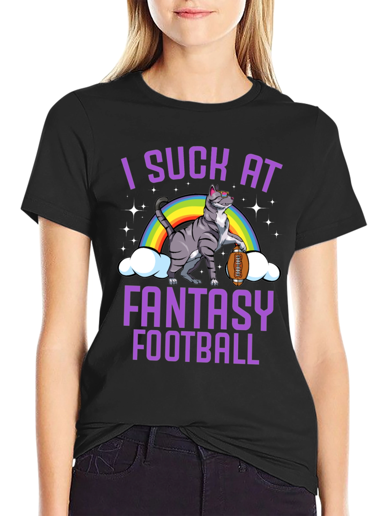 I Suck at Fantasy Football T-Shirt