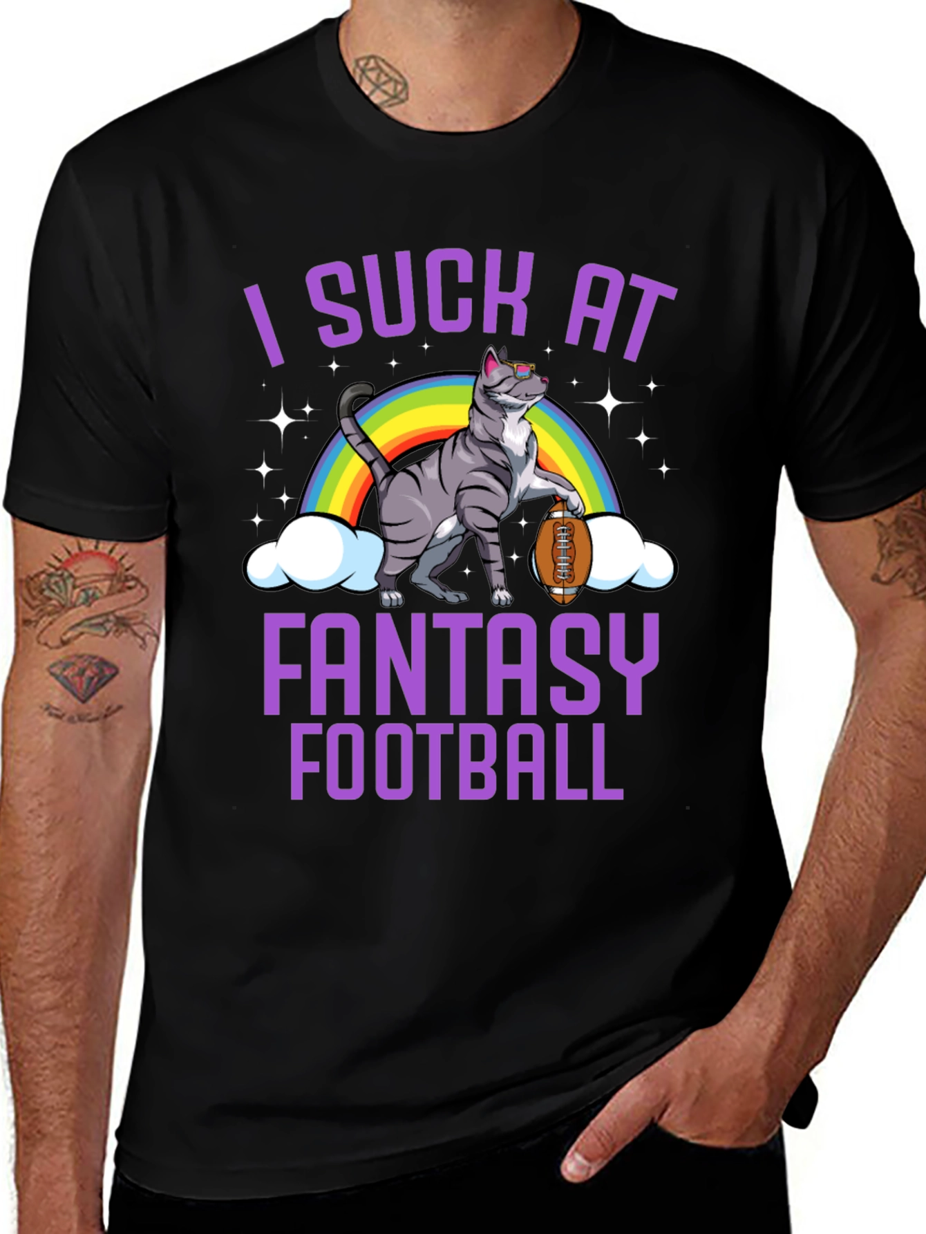 I Suck at Fantasy Football T-Shirt
