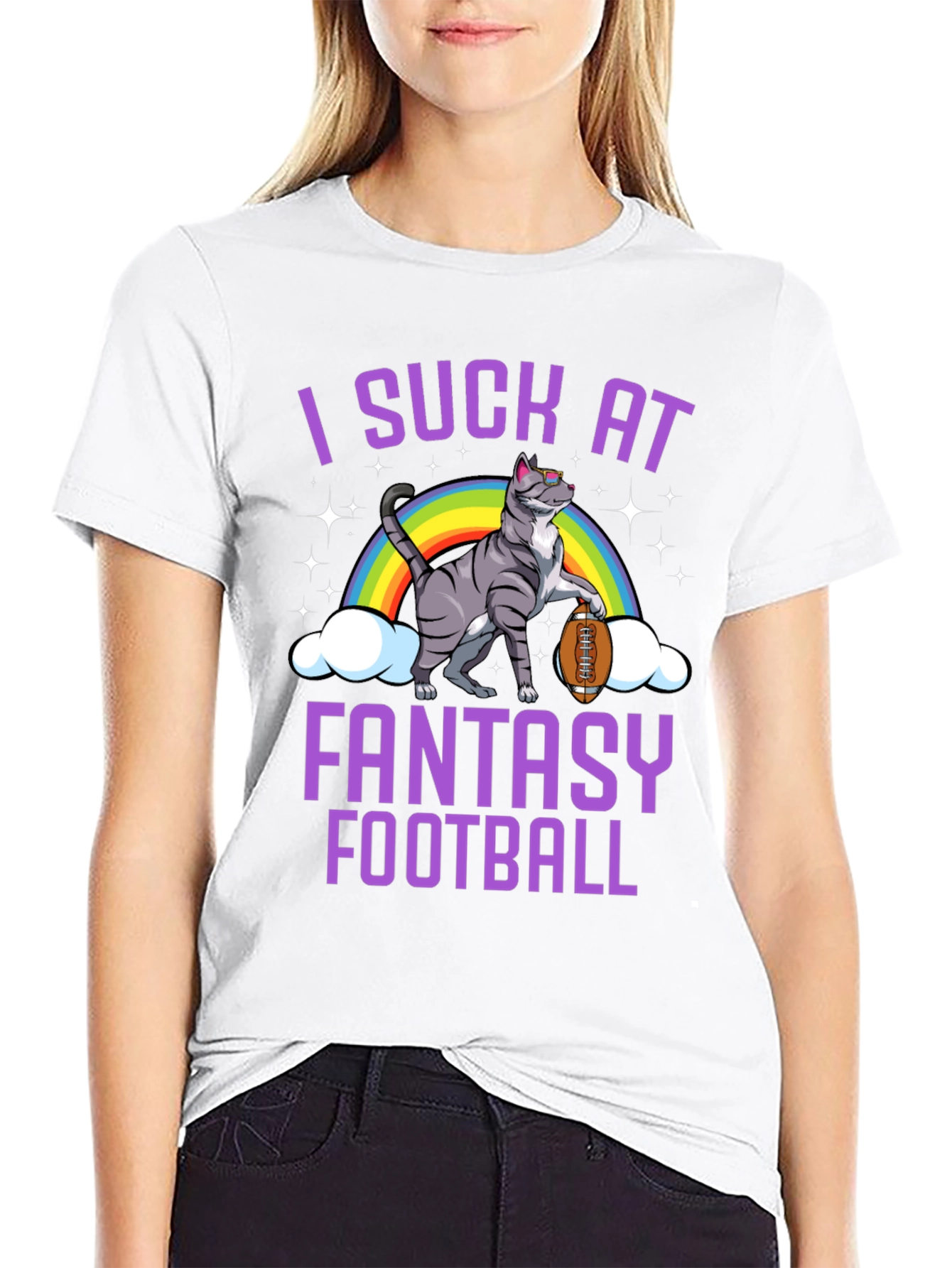 I Suck at Fantasy Football T-Shirt