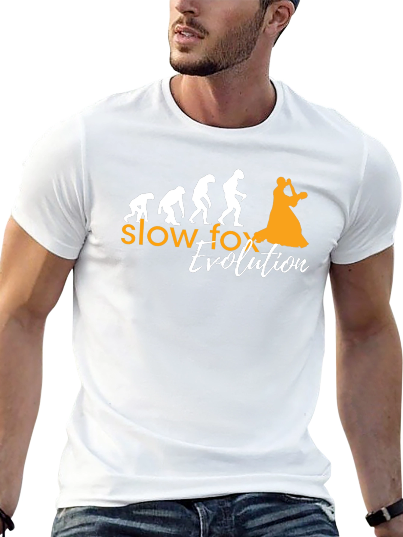 Slow Fox Evolution Dance T-Shirt - Funny Ballroom Tee