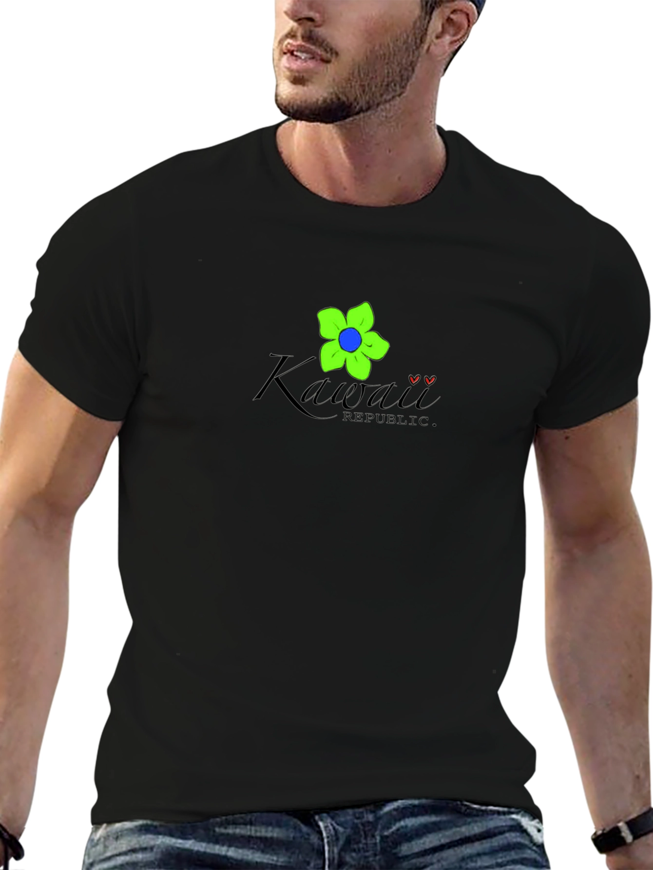 Kawaii Republic Black T-Shirt
