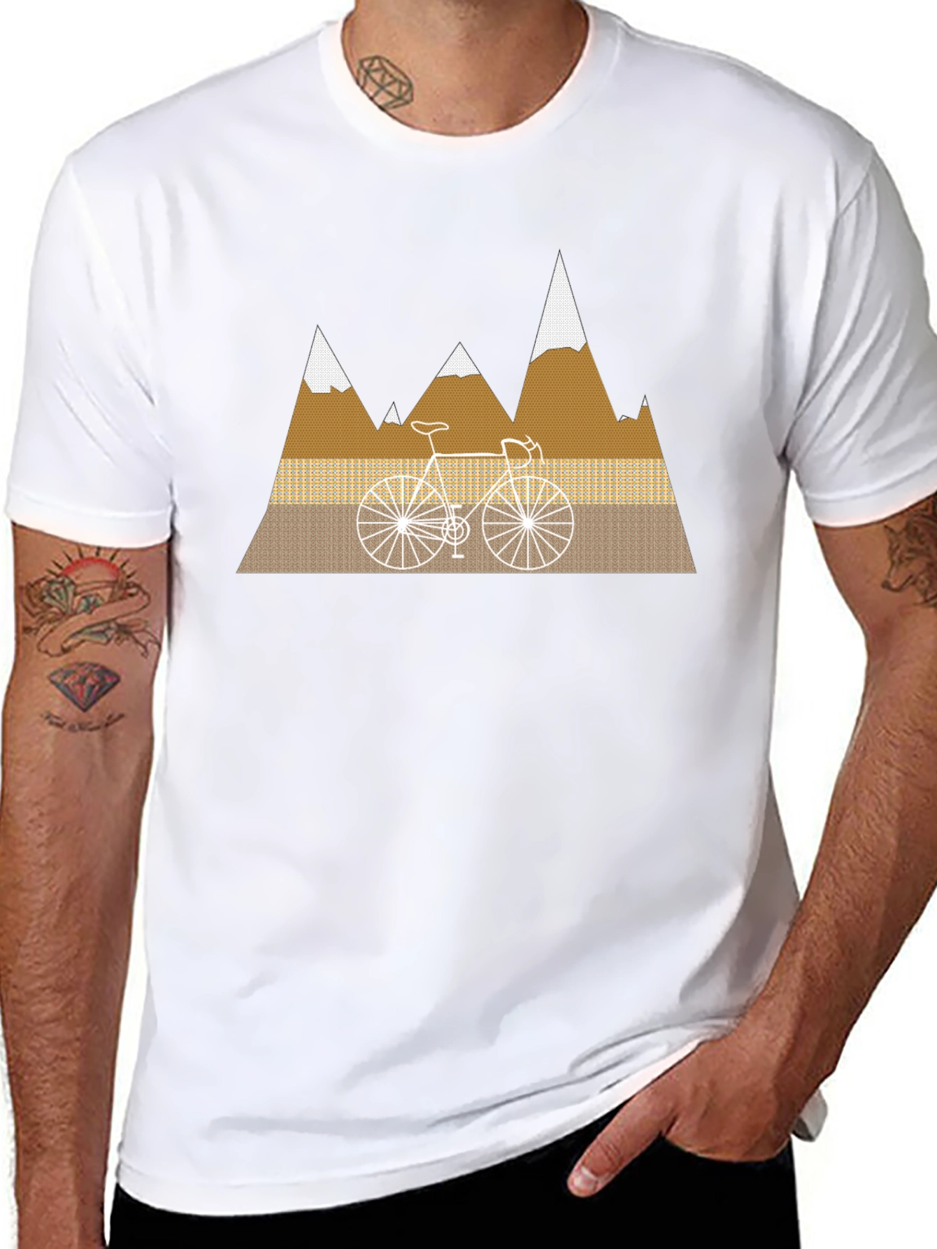 Mountain Bike Graphic Tee