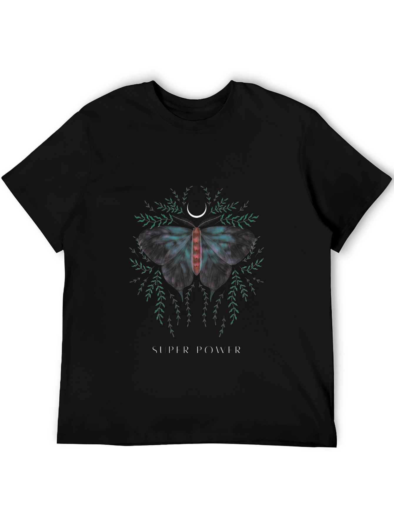 Super Power Moth Graphic Tee