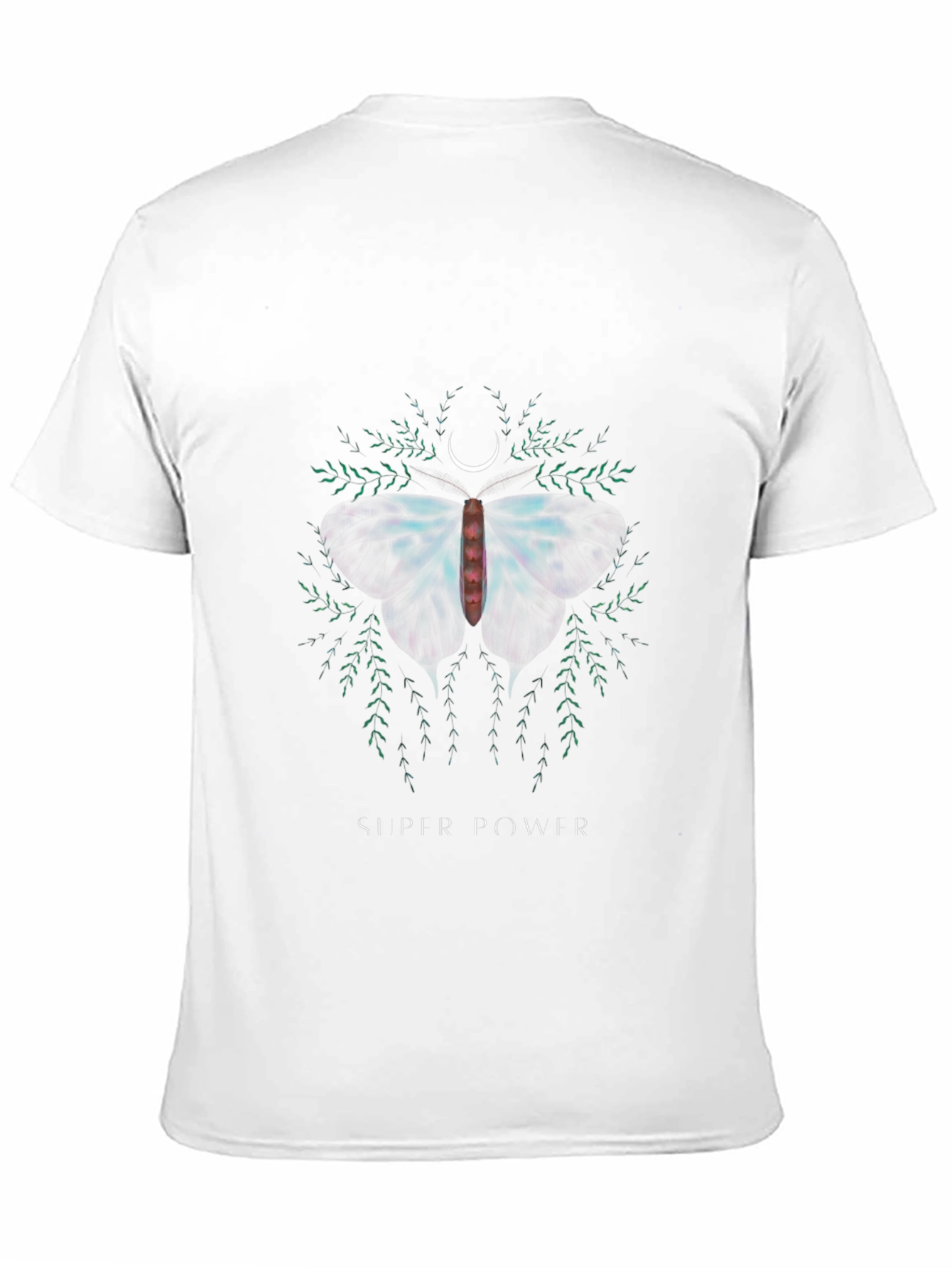 Super Power Moth Graphic Tee