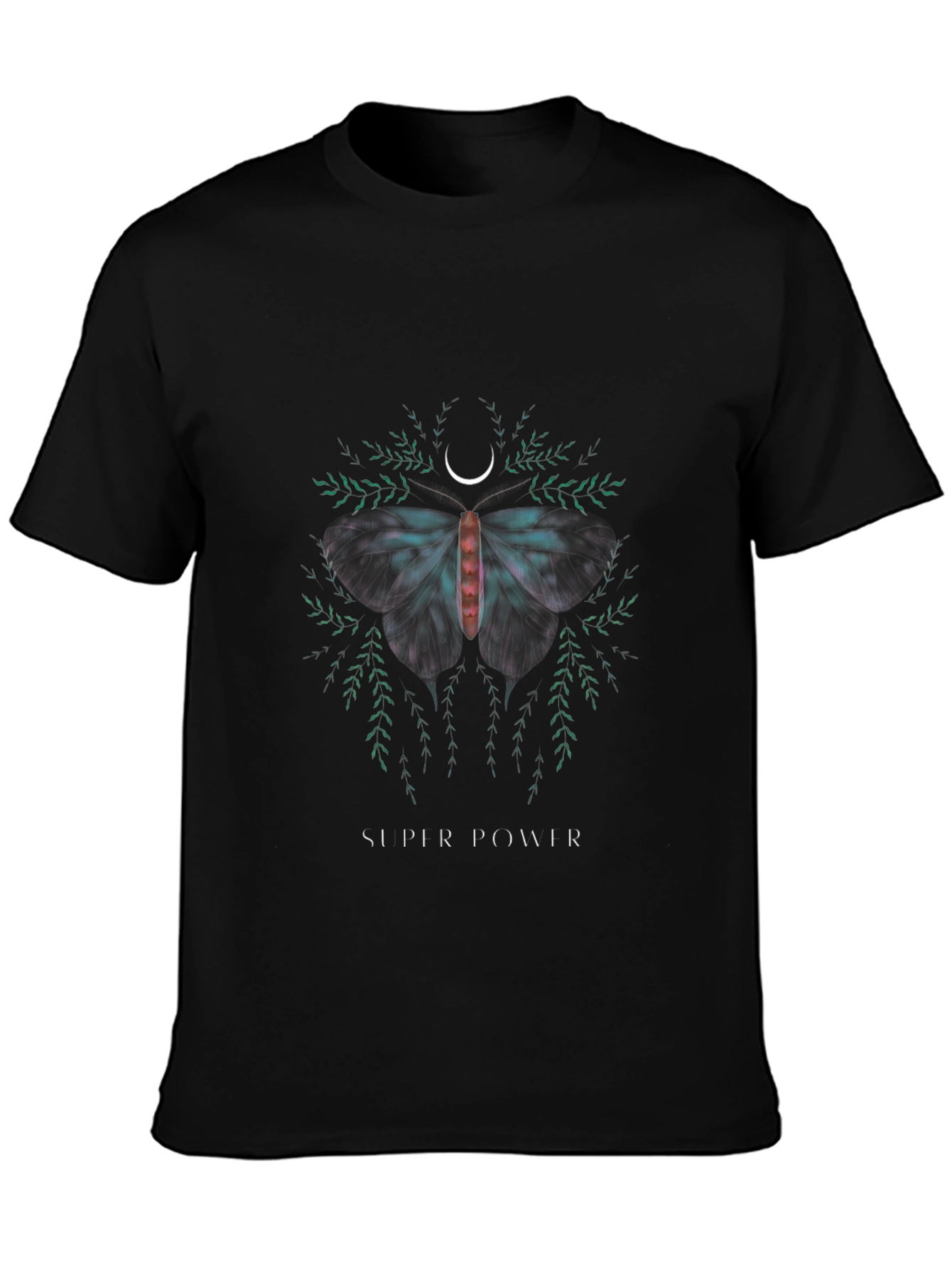 Super Power Moth Graphic Tee