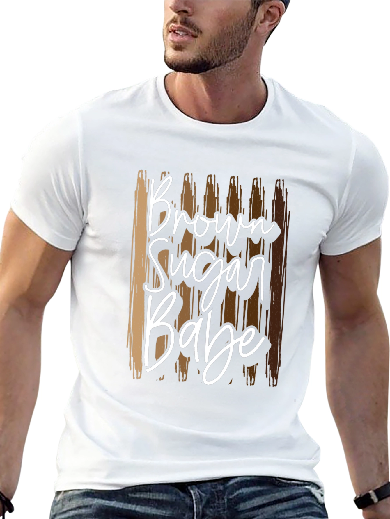 Brown Sugar Babe T-Shirt - Stylish Graphic Tee