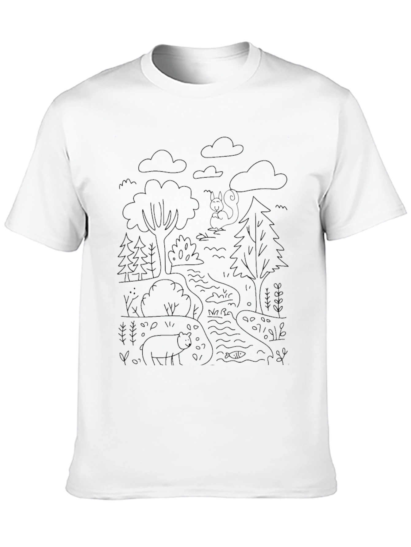 Classic Black Short Sleeve T-Shirt