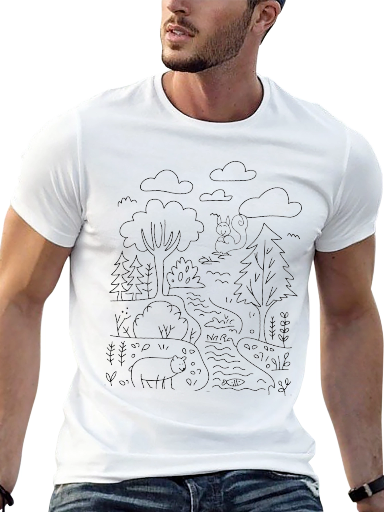 Classic Black Short Sleeve T-Shirt