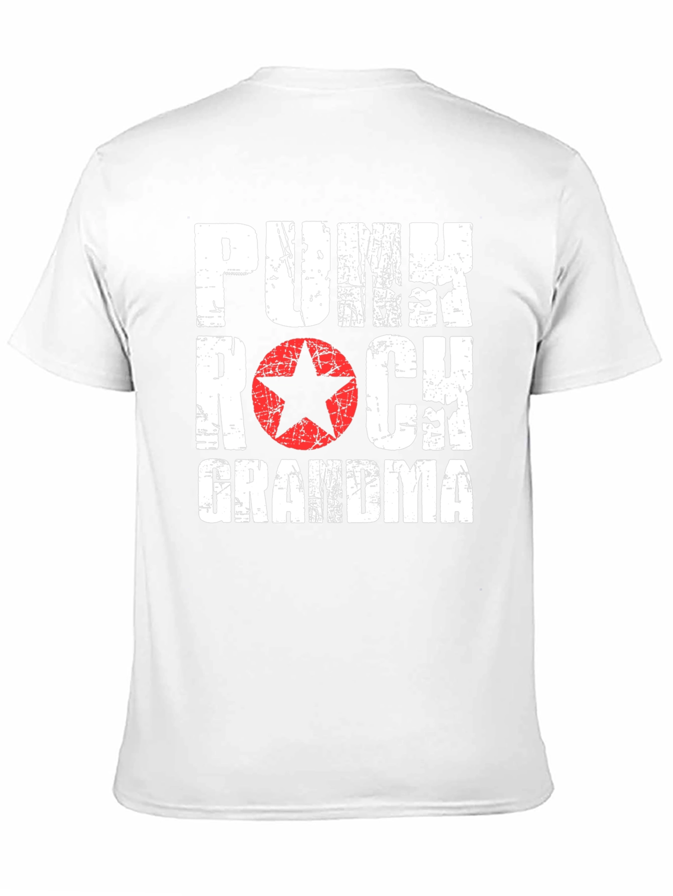 Punk Rock Grandma T-Shirt - Edgy Graphic Tee