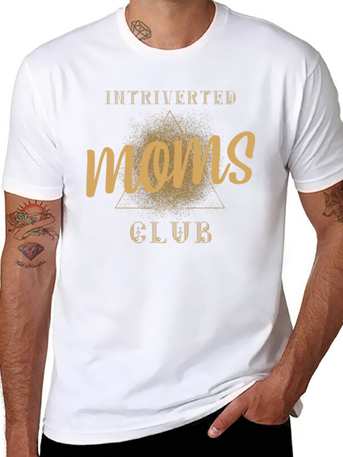 Introverted Moms Club Tee