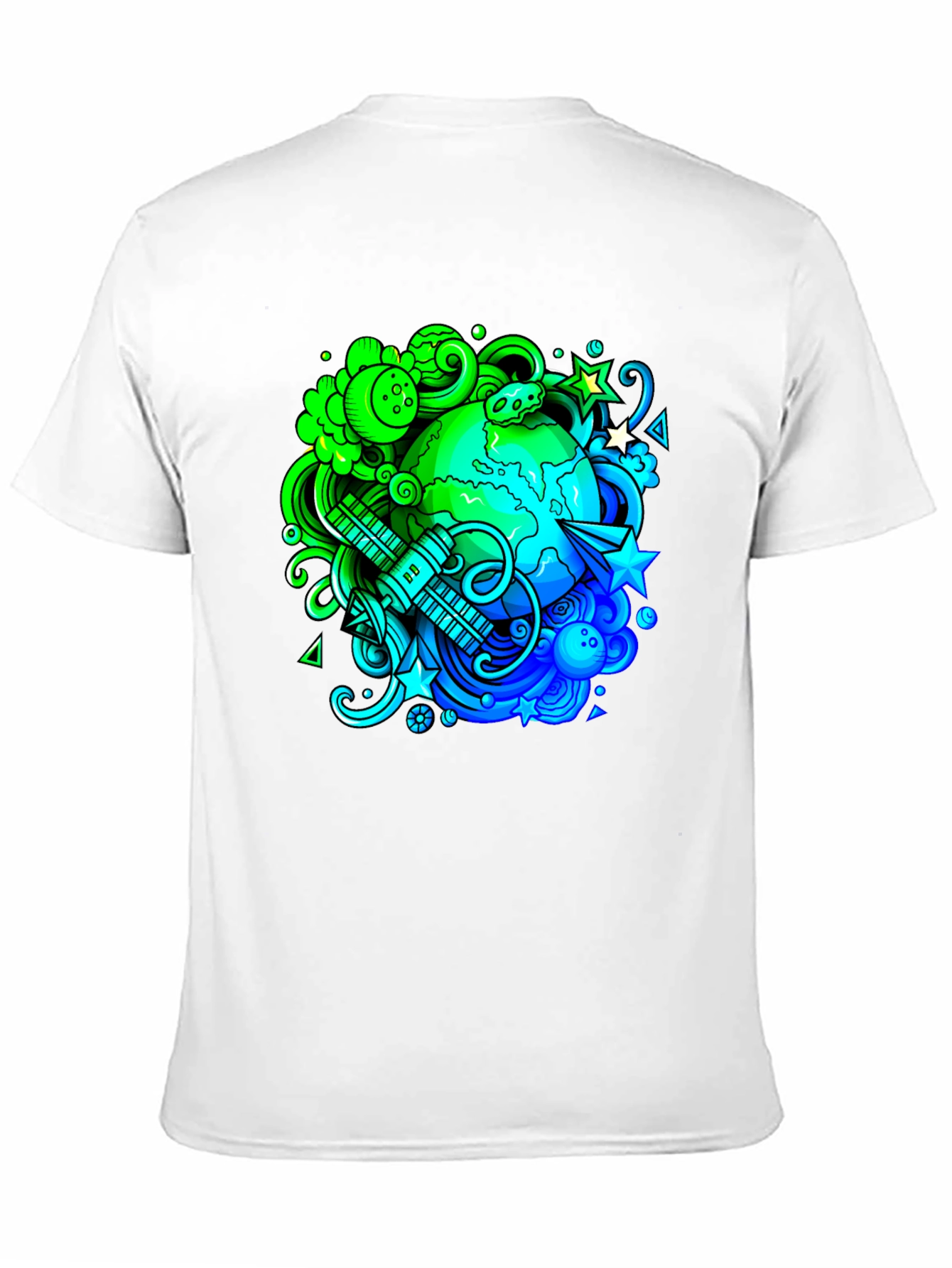 Eco Earth Graphic Black T-Shirt