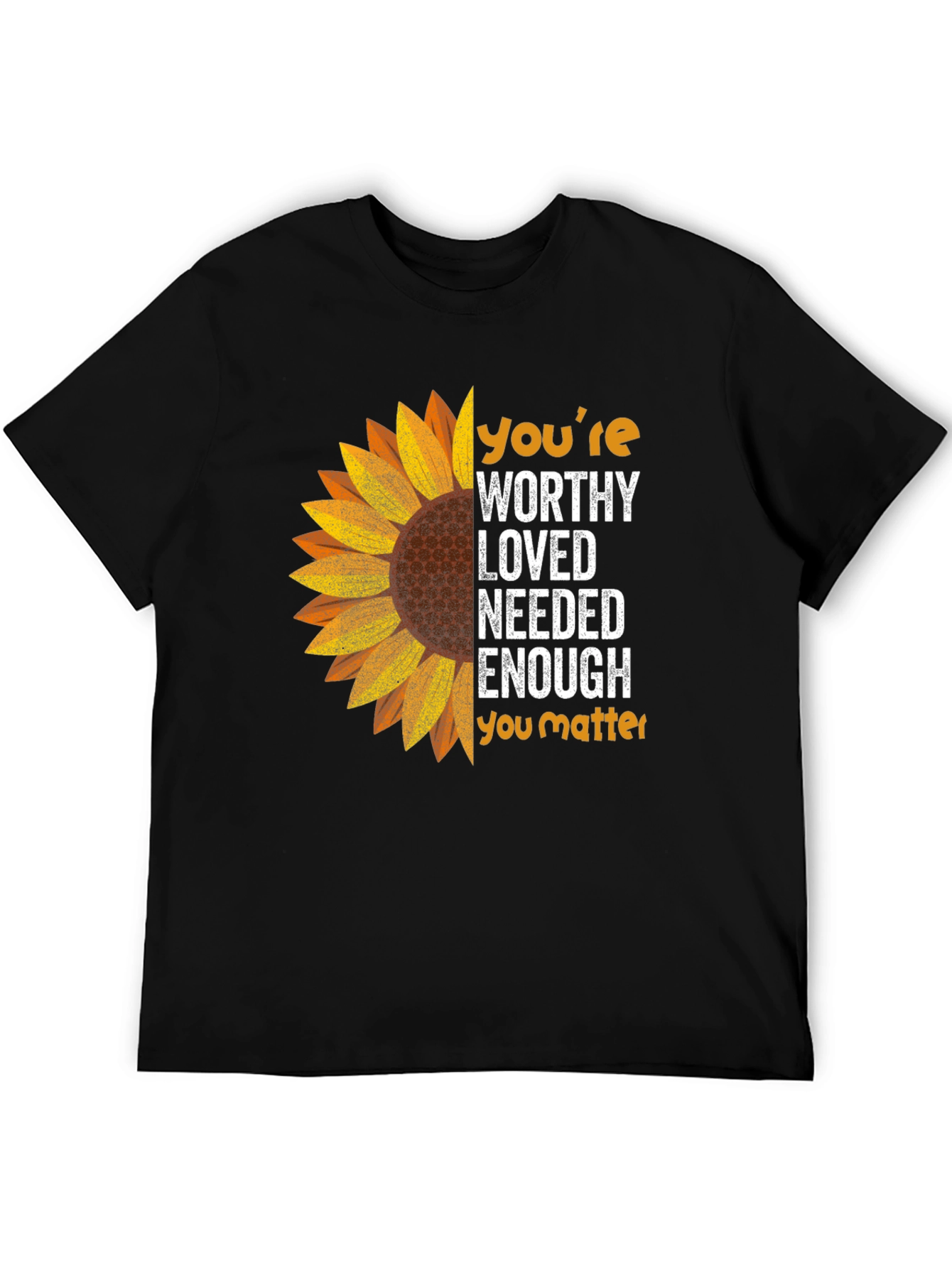 Sunflower Positive Affirmation T-Shirt