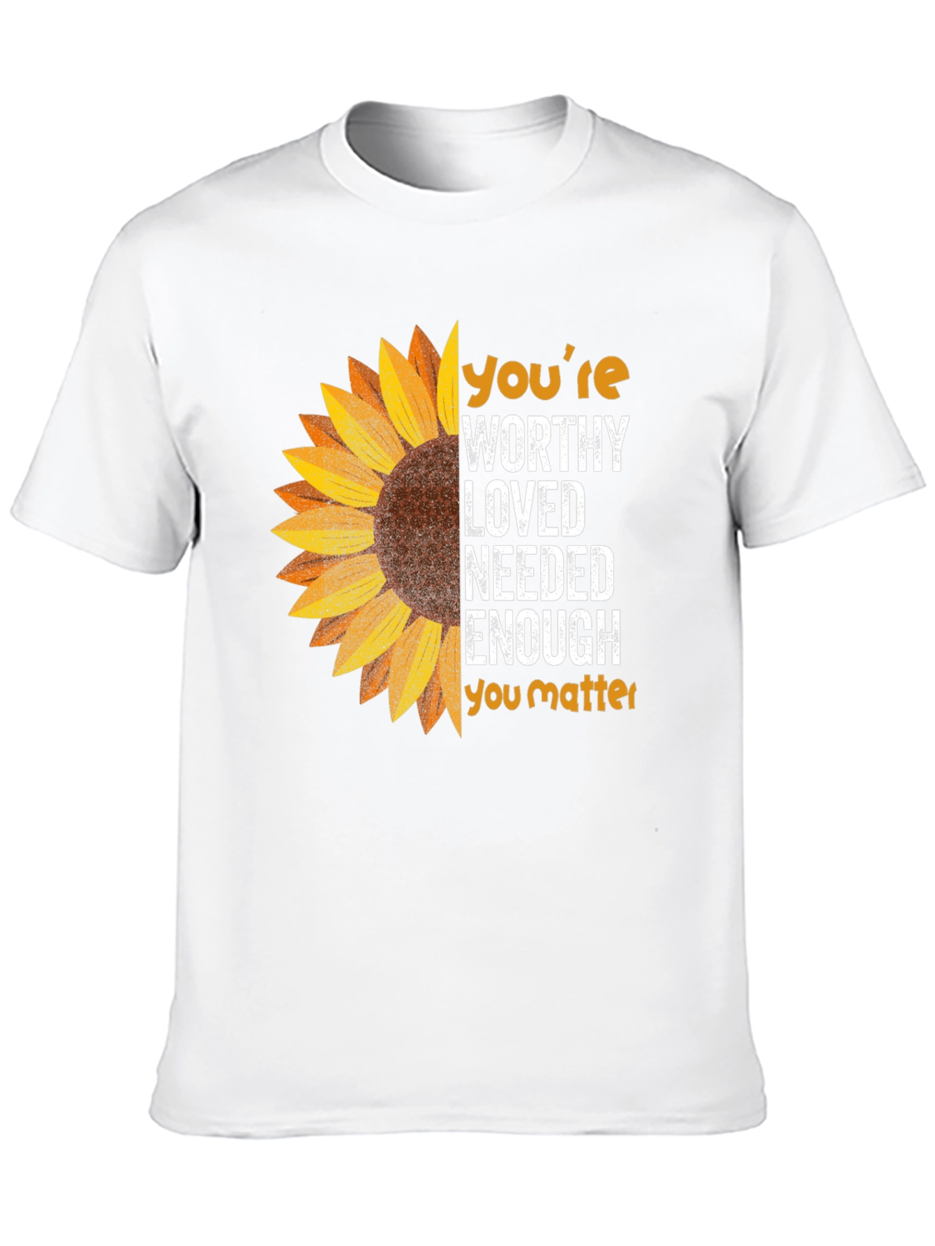 Sunflower Positive Affirmation T-Shirt