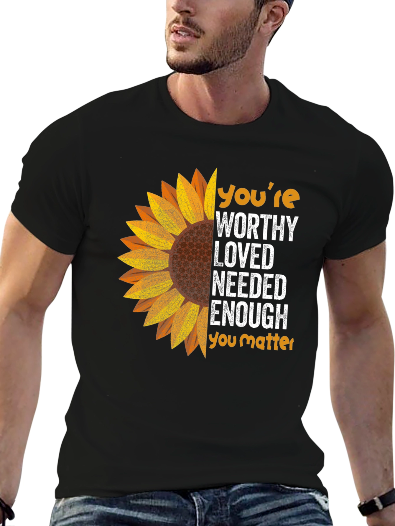 Sunflower Positive Affirmation T-Shirt