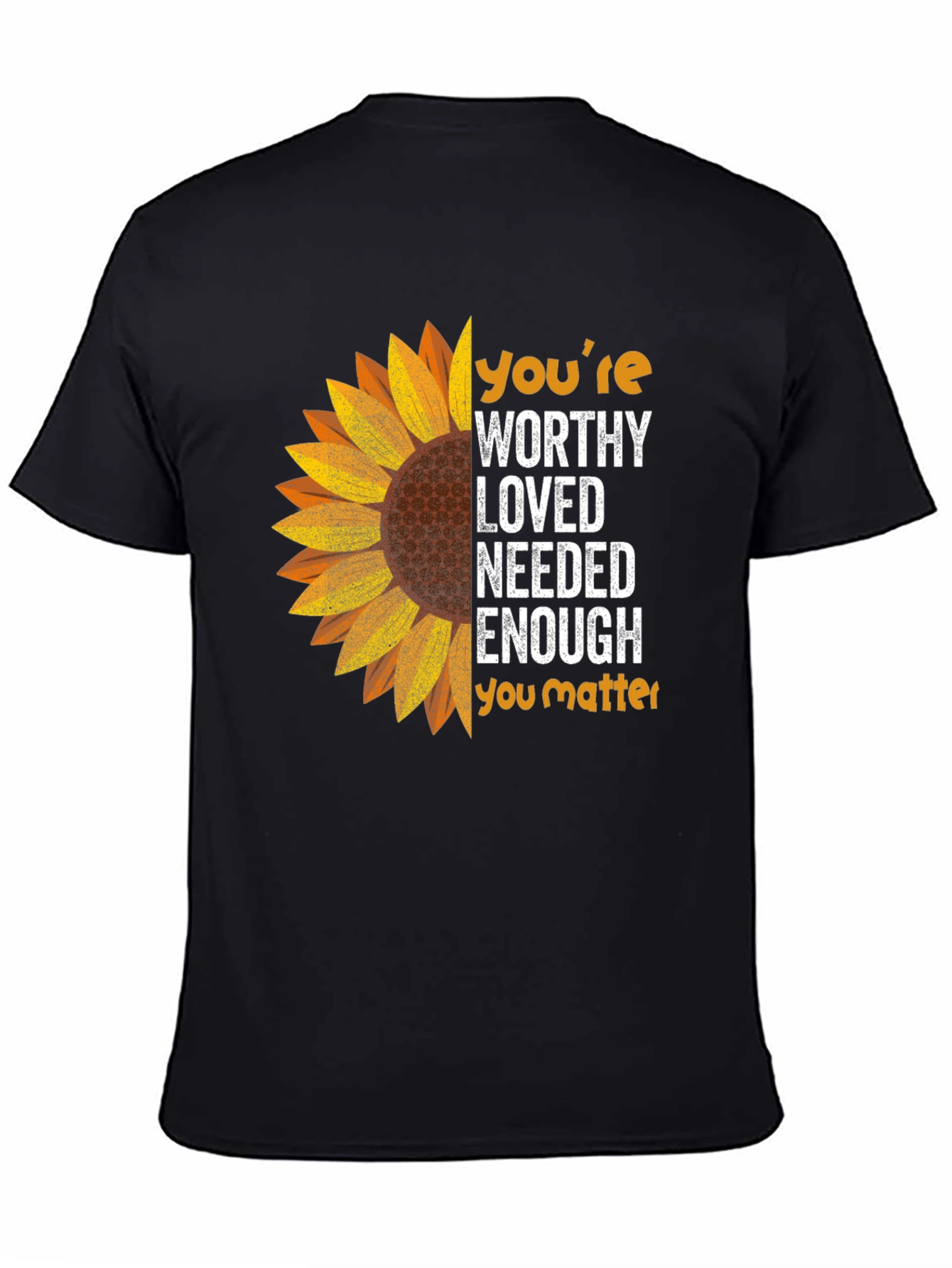 Sunflower Positive Affirmation T-Shirt