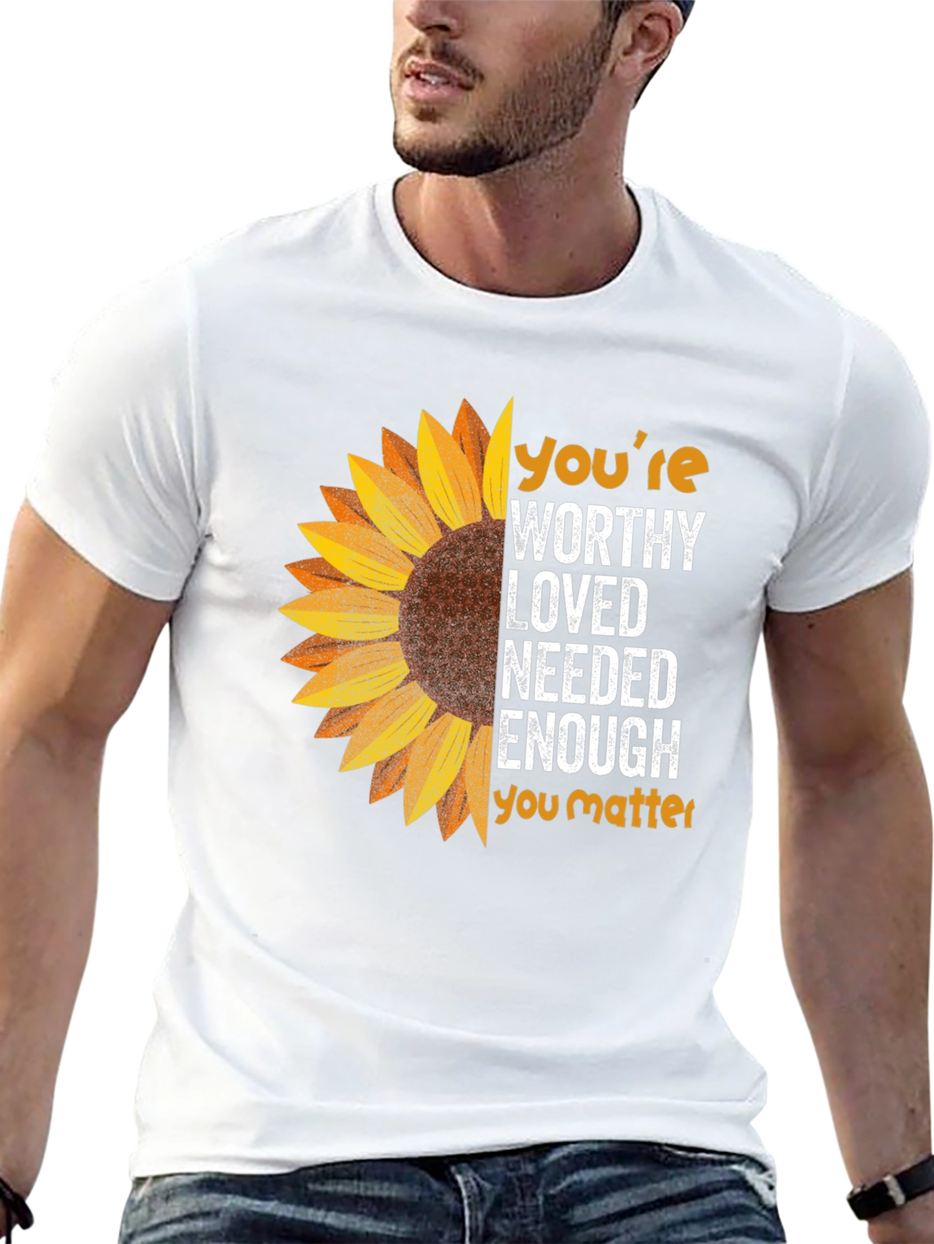 Sunflower Positive Affirmation T-Shirt