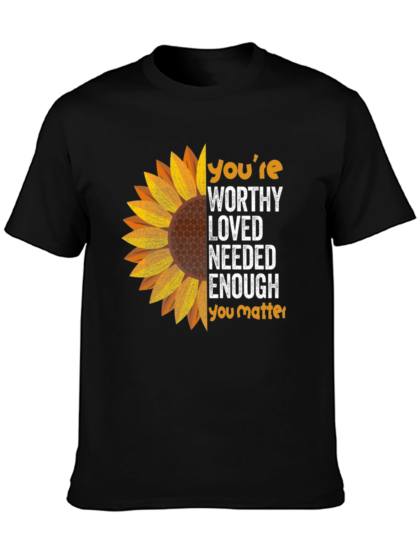 Sunflower Positive Affirmation T-Shirt