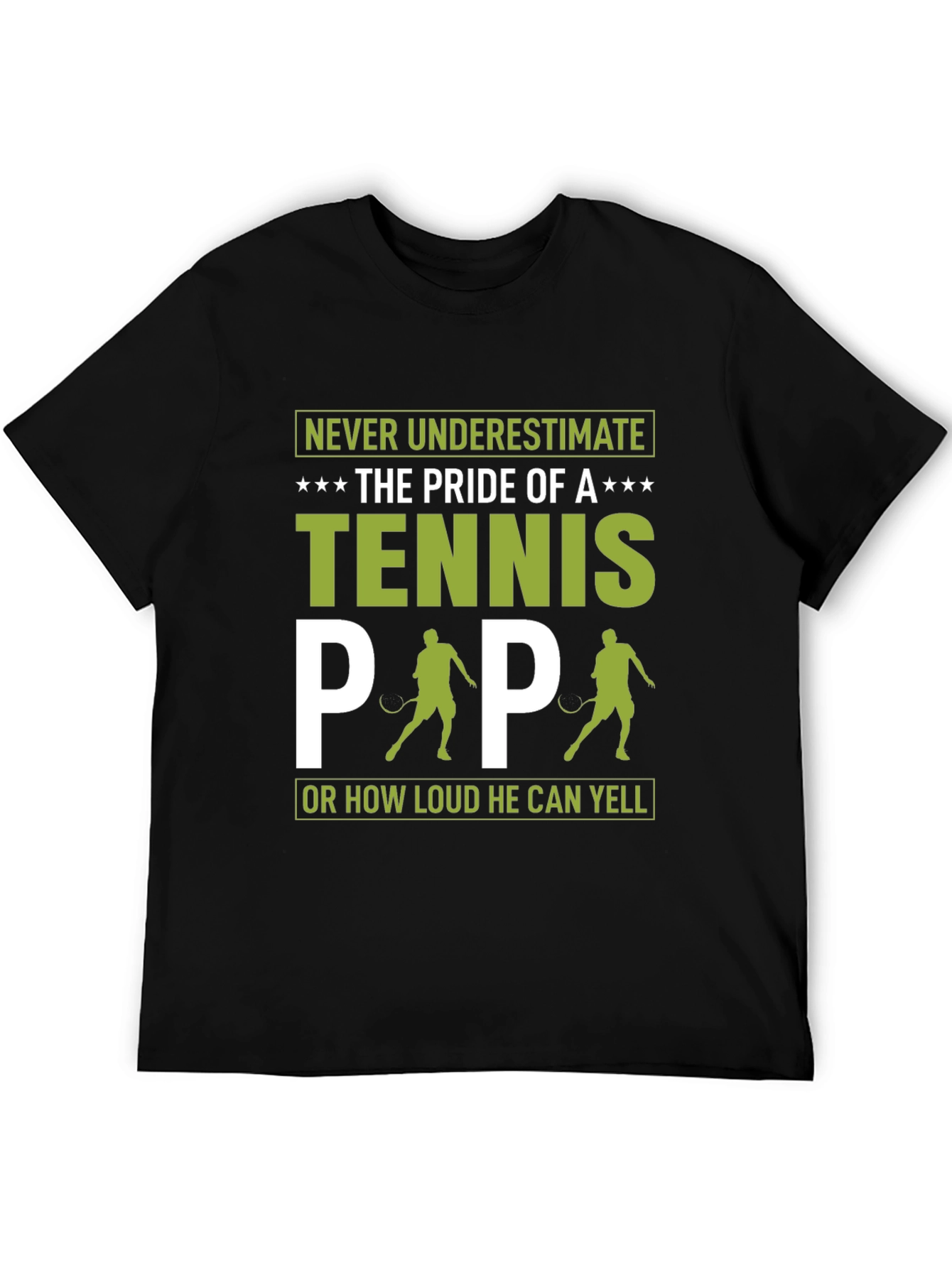 Tennis Papa T-Shirt - Pride of a Tennis Dad