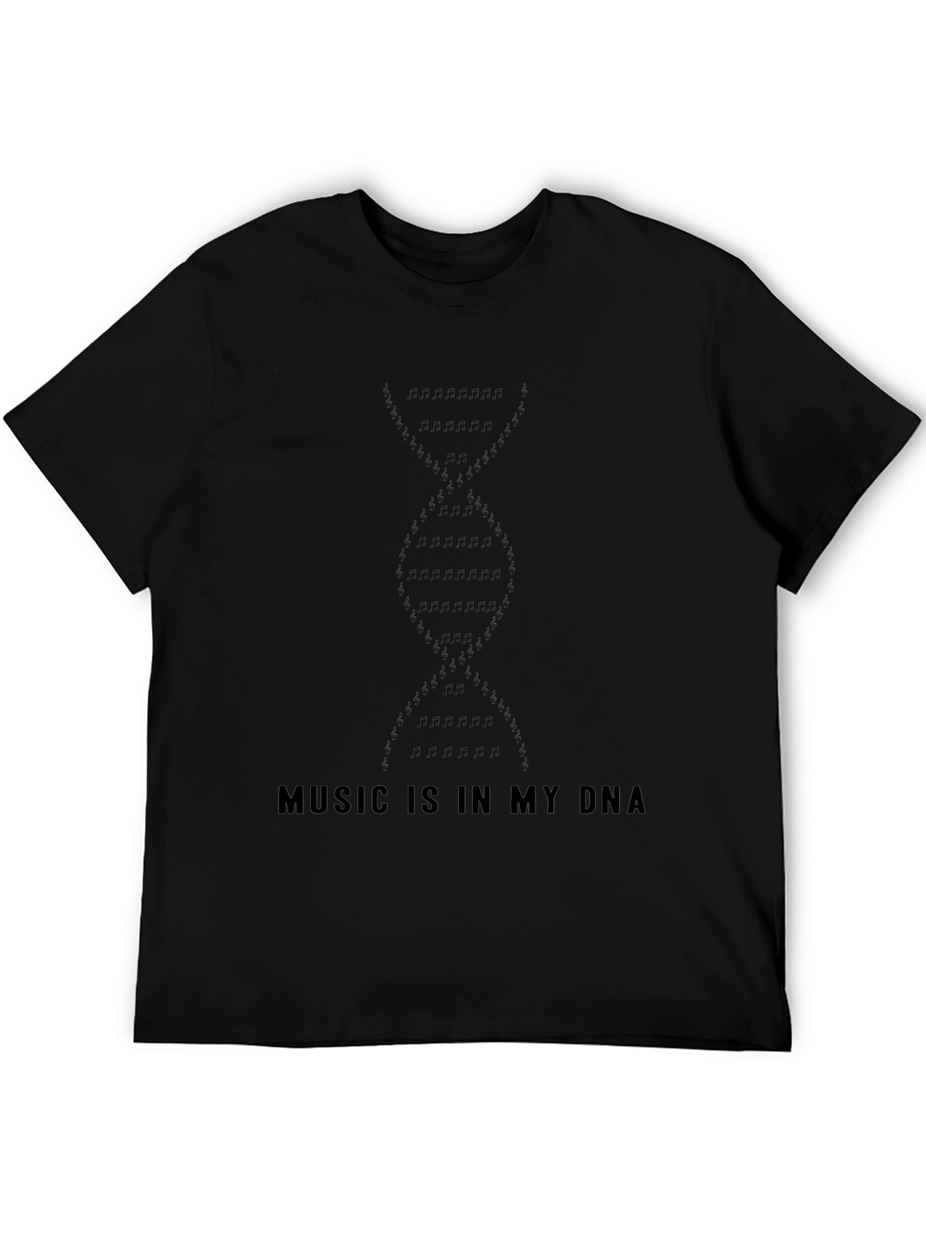 Music In My DNA Black T-Shirt